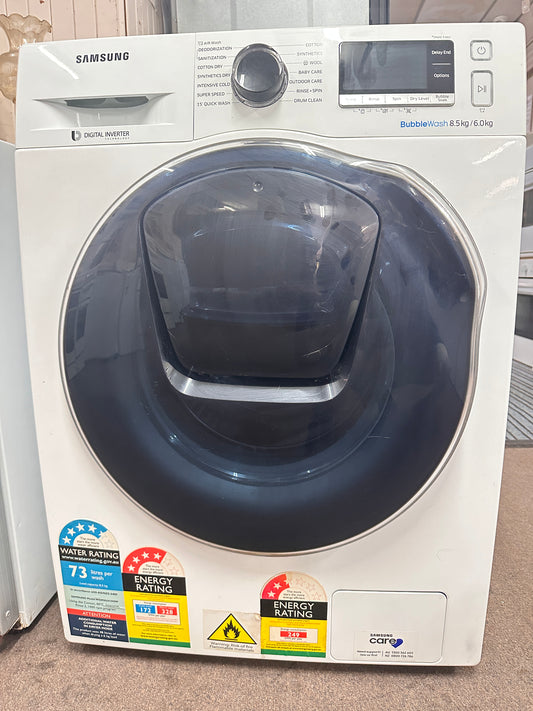 Samsung Washer Dryer Combo 8.5/6kg WD85K6410OW/NZ