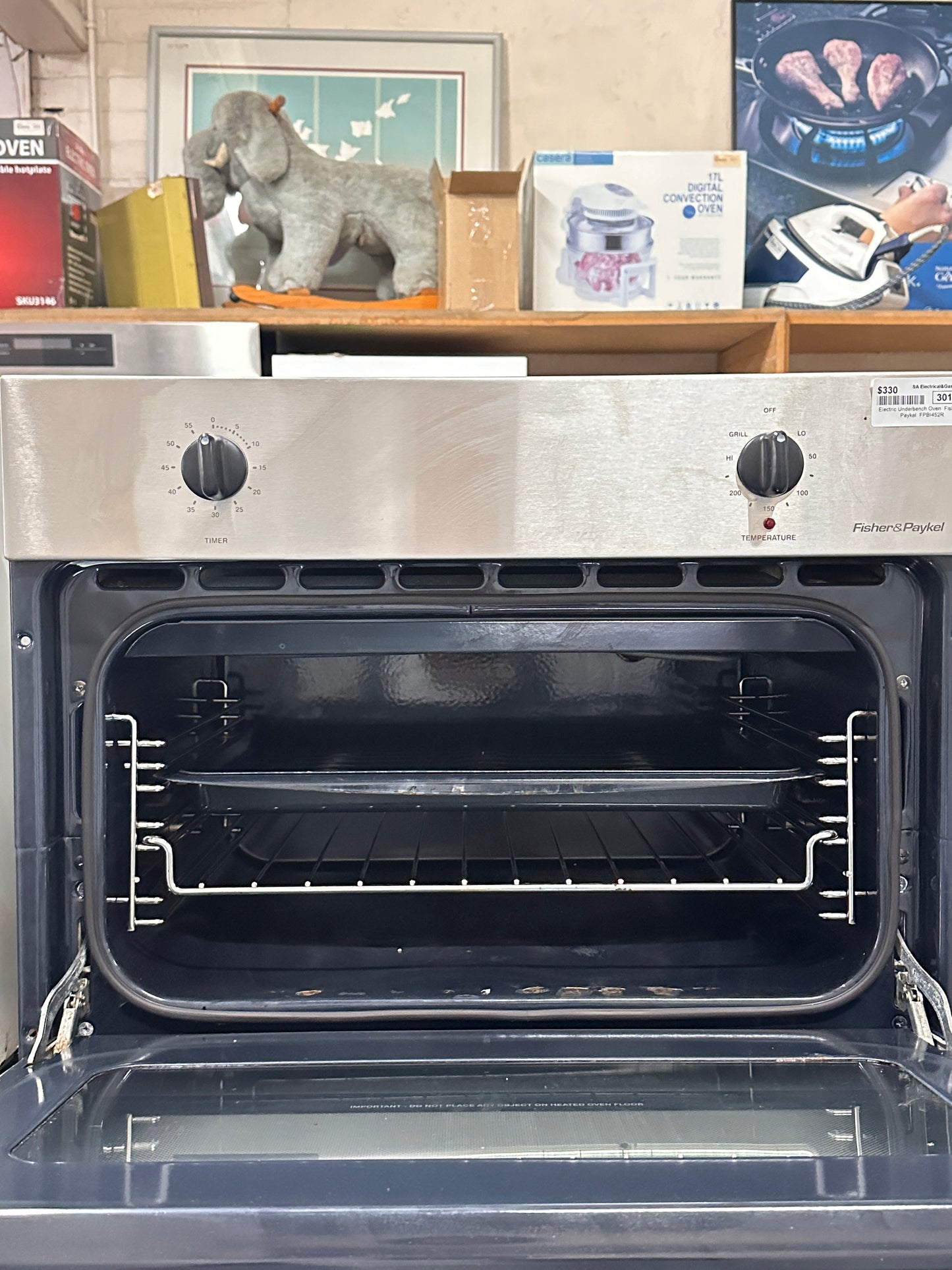 Fisher & Paykel Electric Underbench Oven FPBI452R