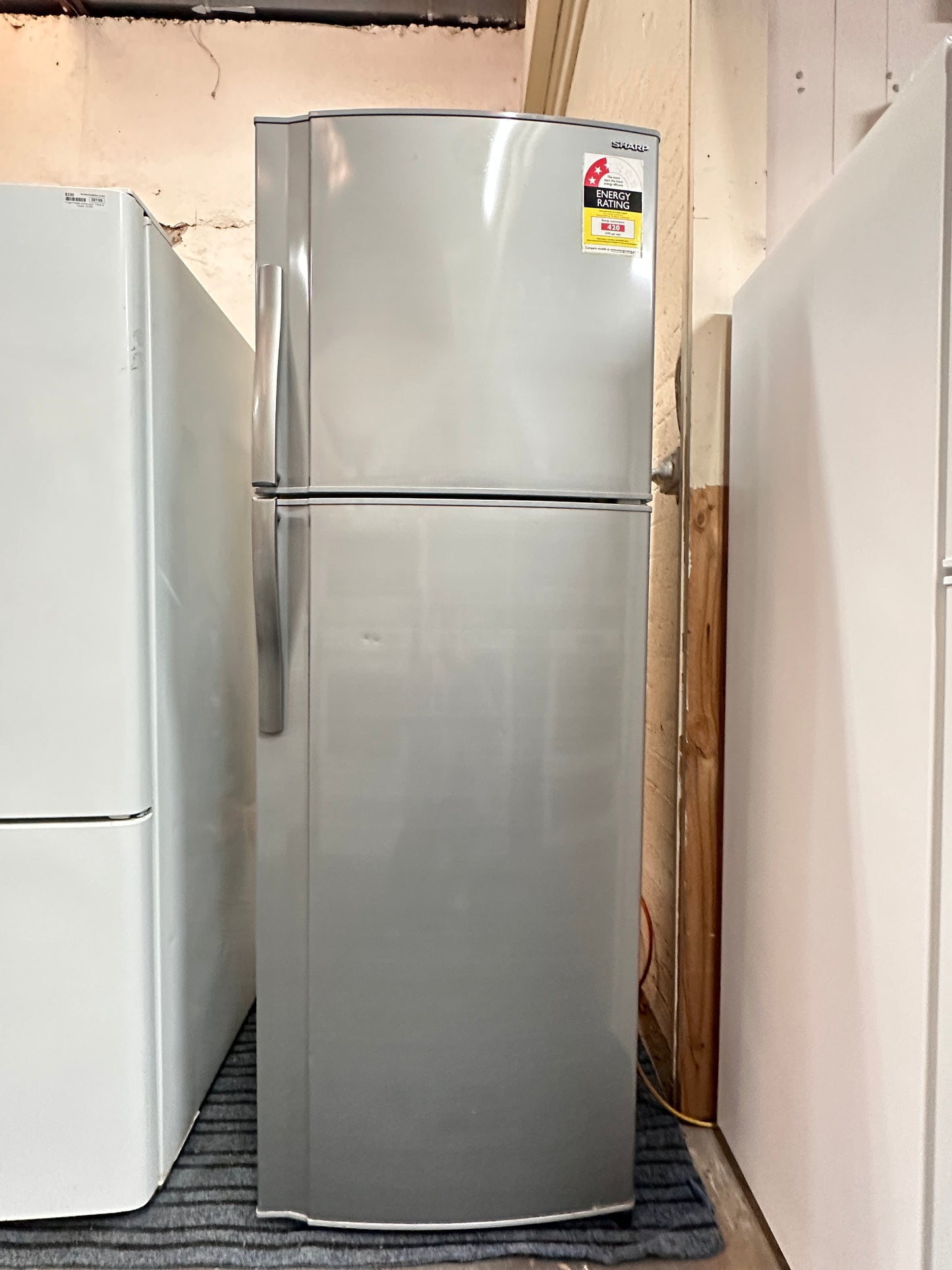 Sharp Top Mount Fridge Freezer 339L SJ339S-SL