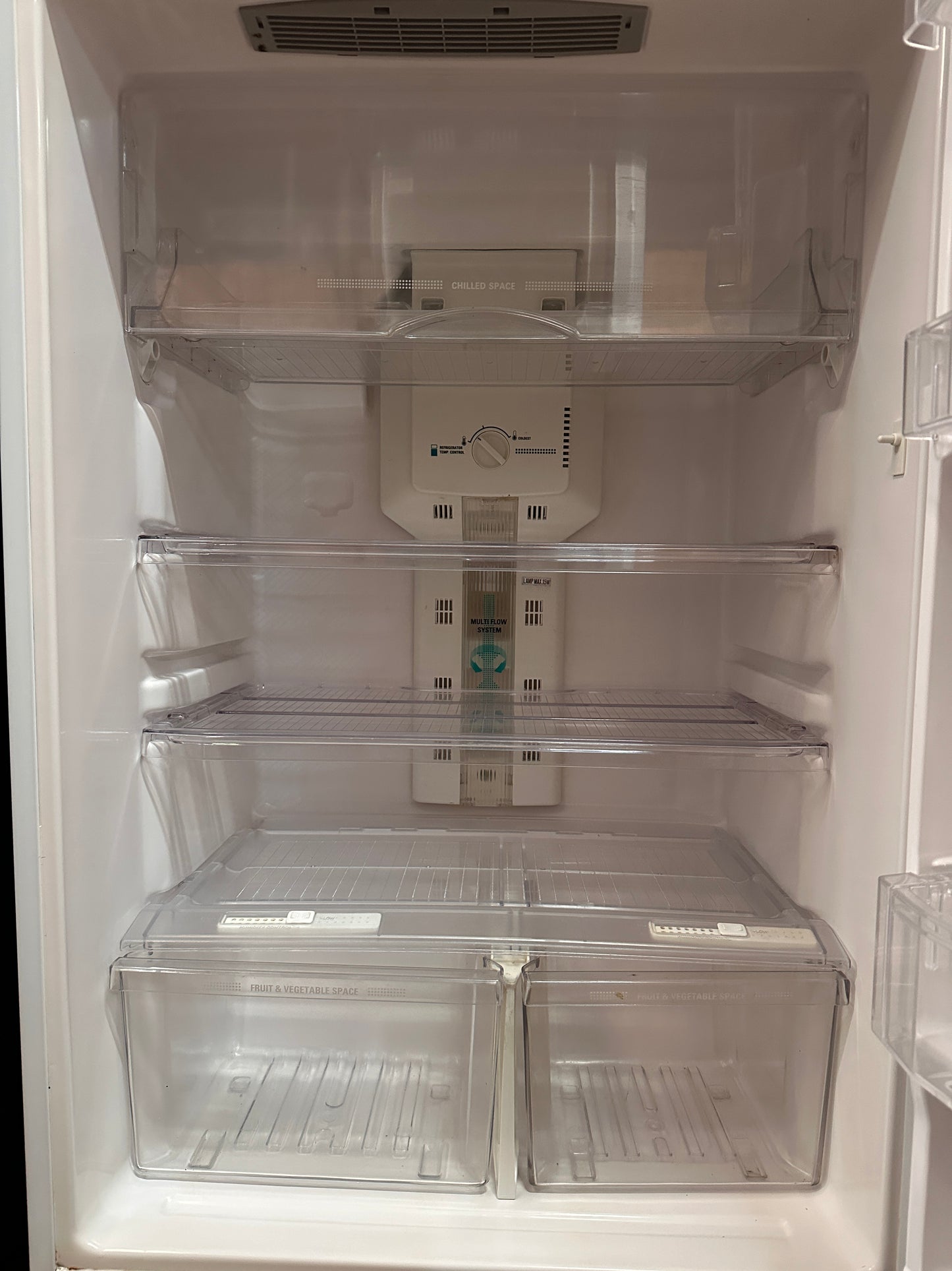 General Electric Top Mount Fridge Freezer TBR12ANTRWH