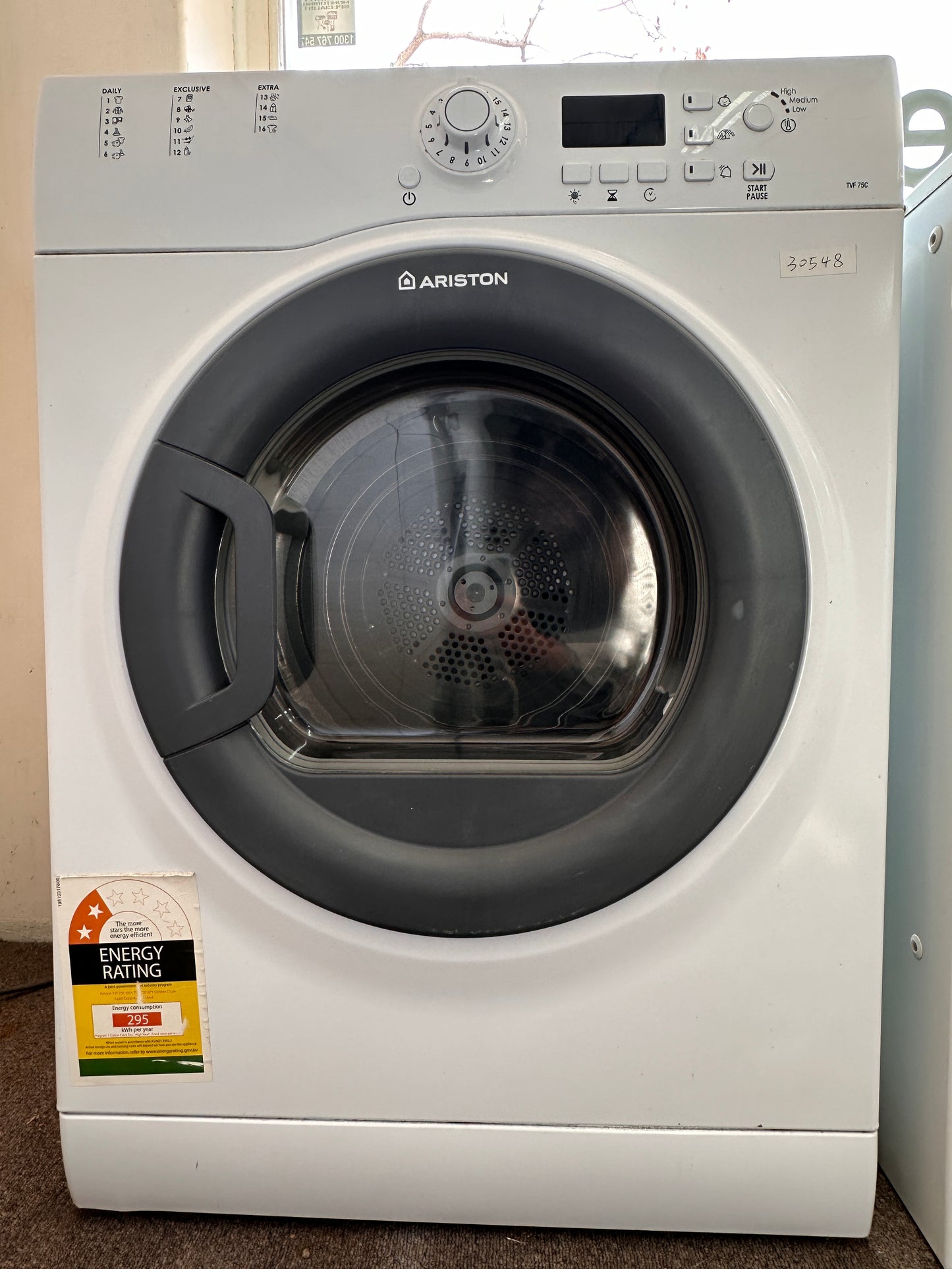 Ariston Dryer 7kg TVF75C6H1