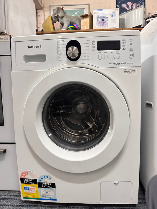Samsung Front Loader Washing Machine 7.5kg WF1752WPW