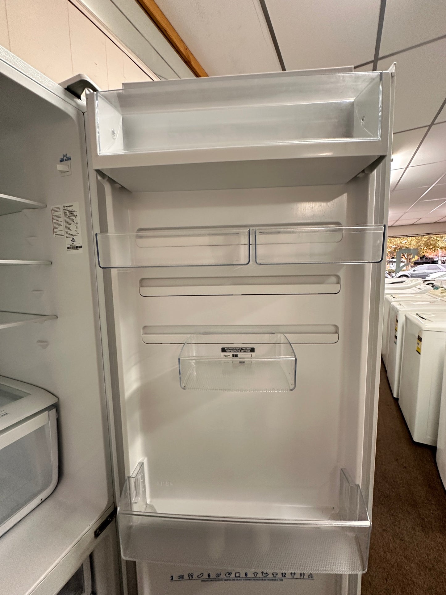 Westinghouse Bottom Mount Fridge Freezer 340L WBB3400WG