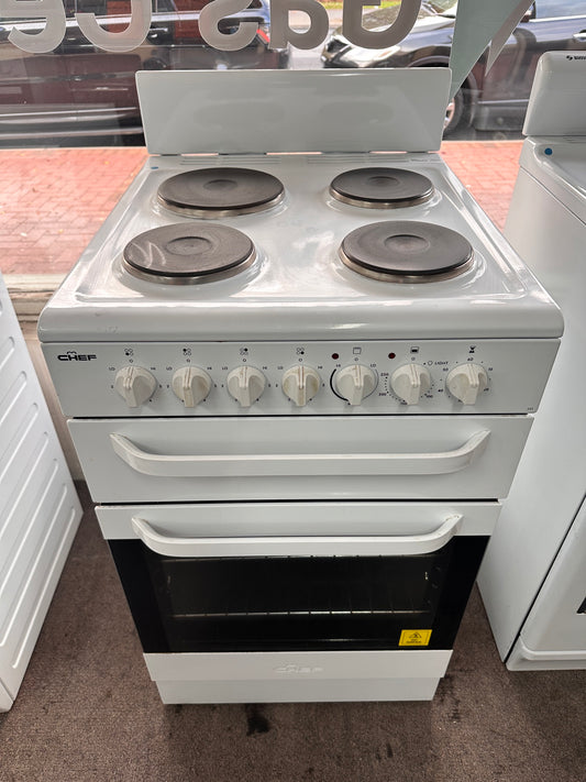 Chef 54cm Upright Cooker Freestanding Electric Stove 535
