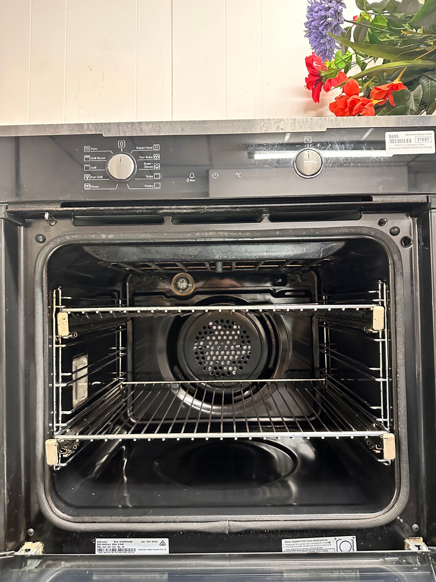 Electrolux Fan Forced Electric Underbench Oven EVEP614DSD