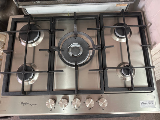 Whirlpool iXelium 5 Burner Natural Gas Cooktop