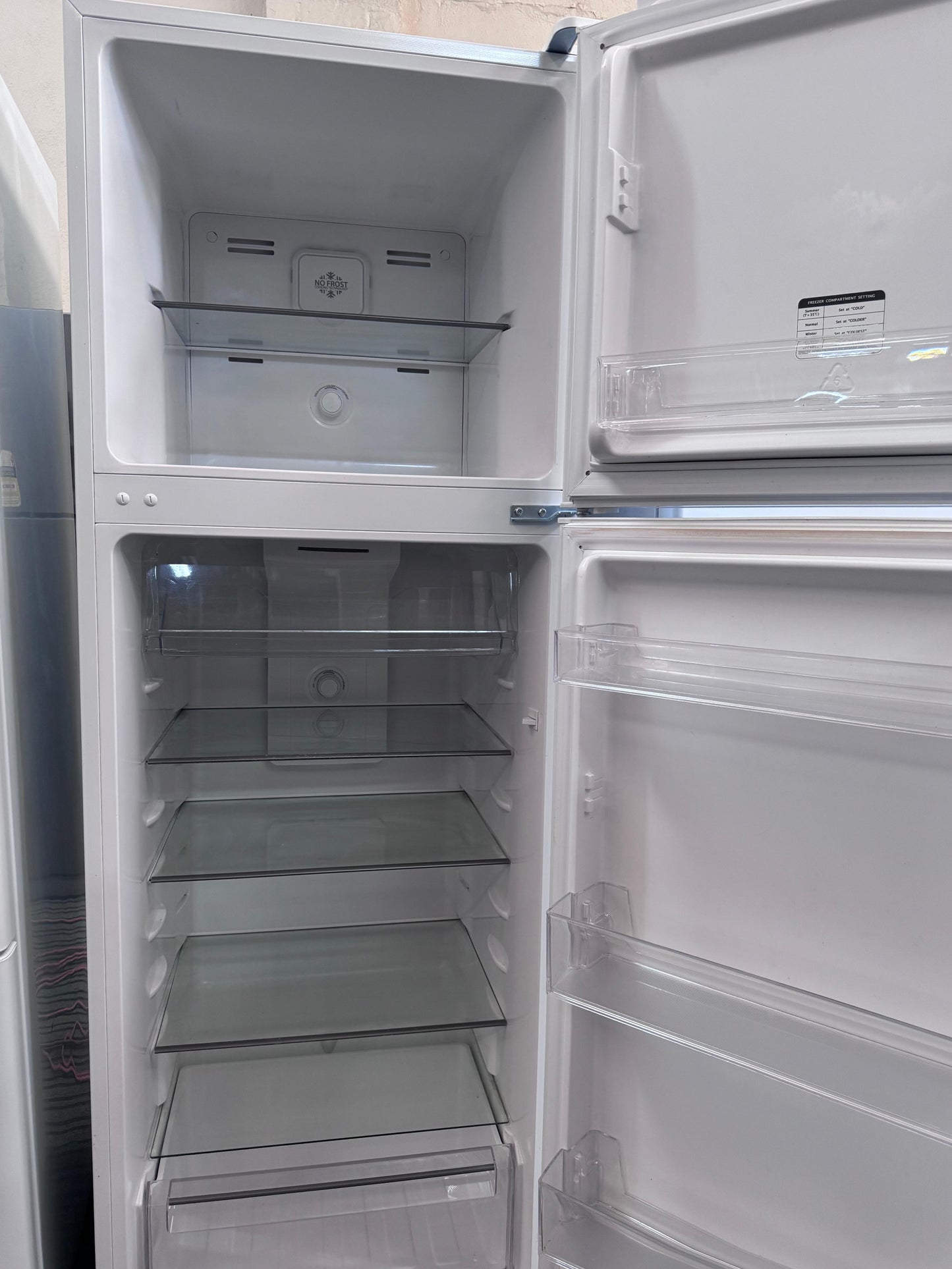Heller Top Mount Fridge Freezer 362L, 6 months warranty (32337 M)