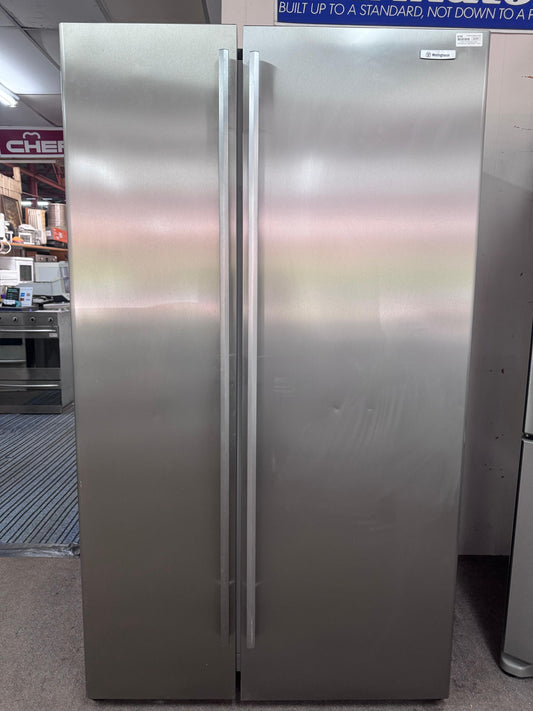 Westinghouse Side by Side Fridge Freezer 700L, Stainless Steel 32241 F