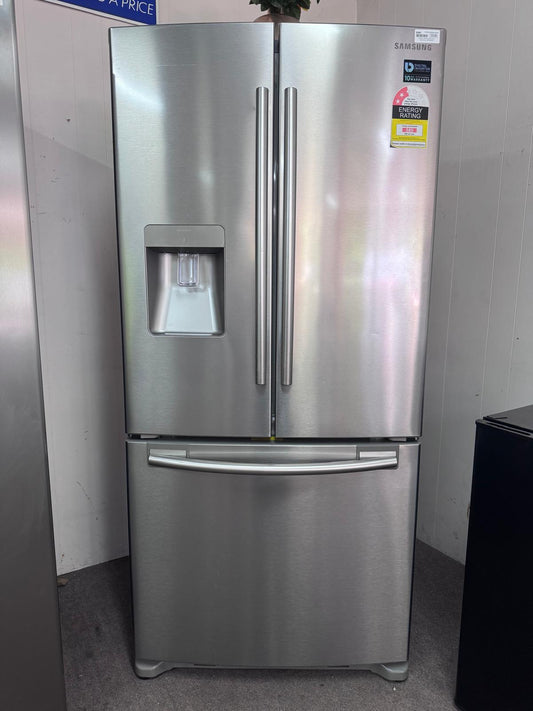 Samsung French Door Fridge Freezer SRF583DLS 583L Silver(32325 F)