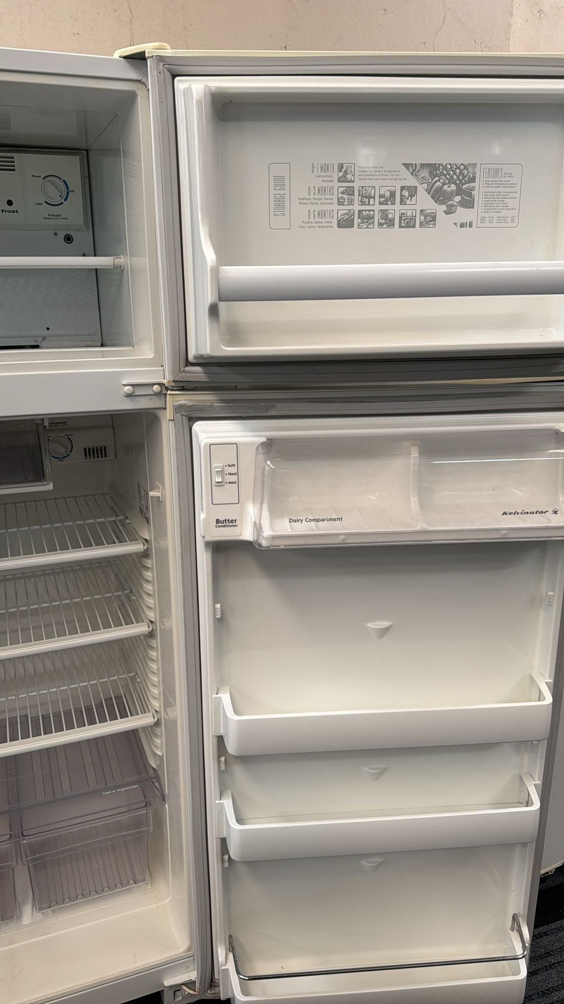 Kelvinator Top Mount Fridge Freezer 400L N400C-R (32398)