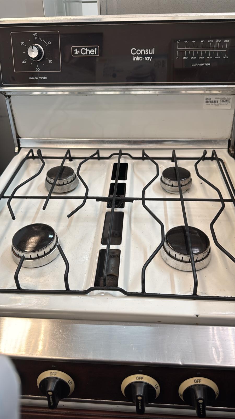 Chef Consul Natural Gas Elevated Stove (32485 M)