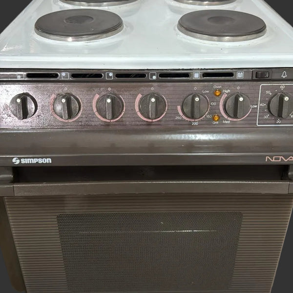 Simpson Freestanding Electric Stove- Nova (32496 F)