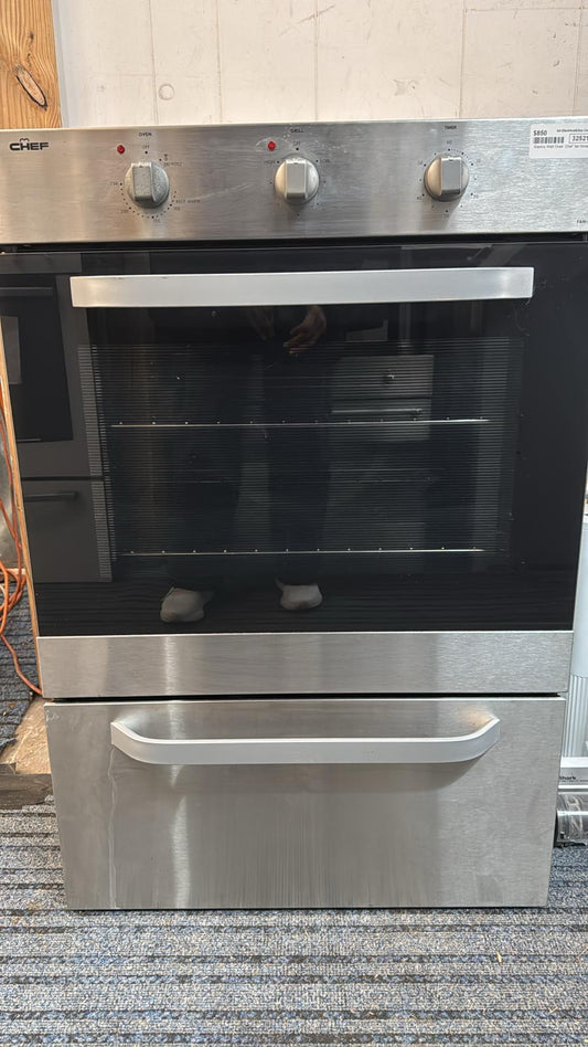 Chef Fan Forced Electric Wall Oven, 6 months warranty ( 32521 F)