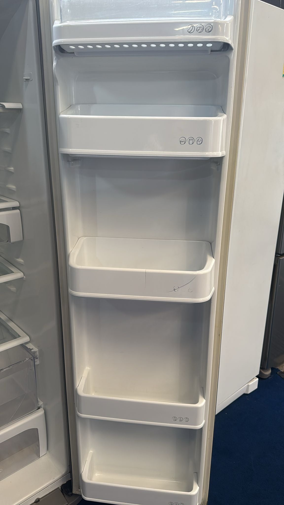 LG Side by Side Fridge Freezer 608L GRB207NIS (32539)