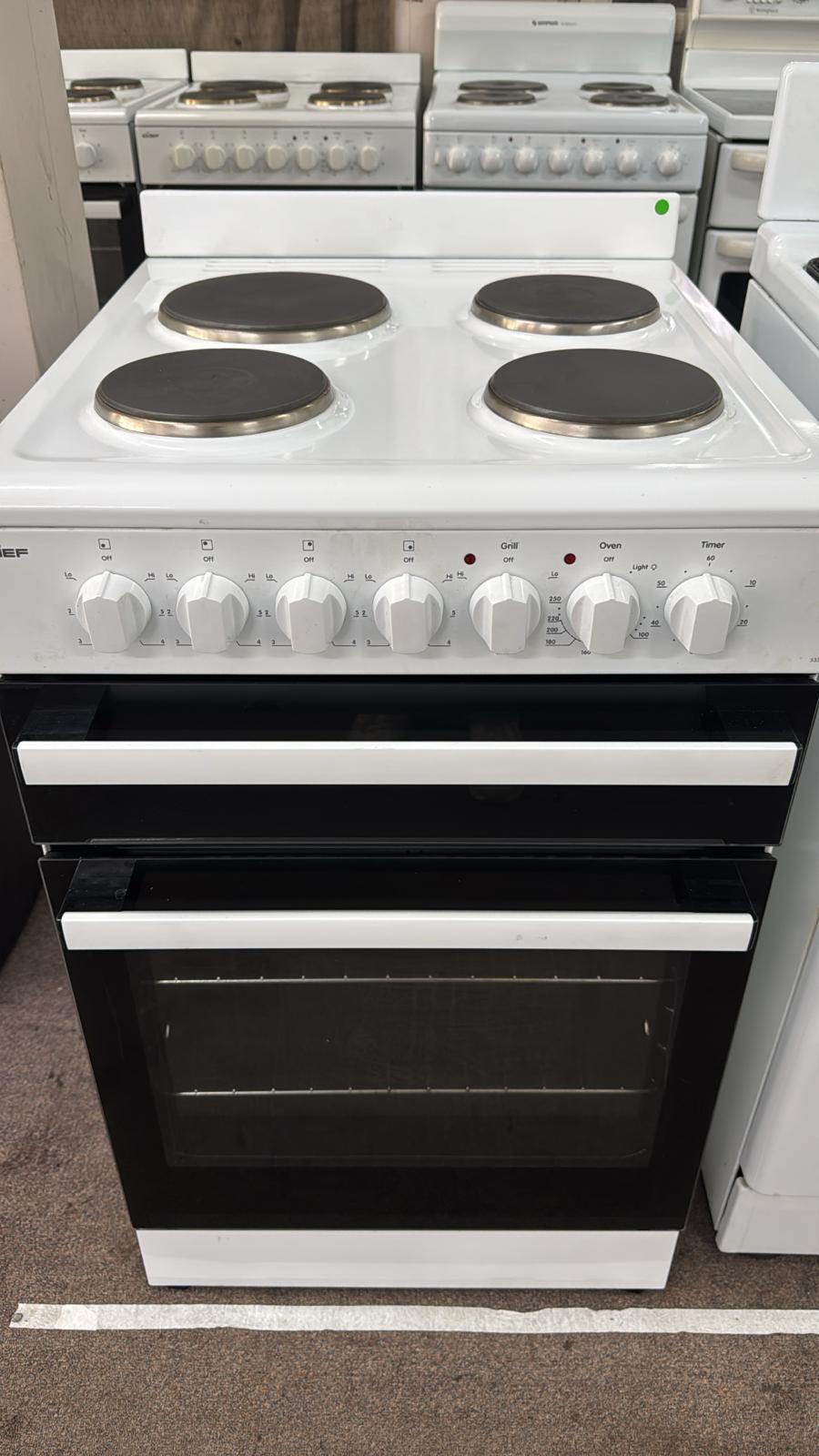 Chef 54cm Upright Cooker Freestanding Electric Stove 533 32551
