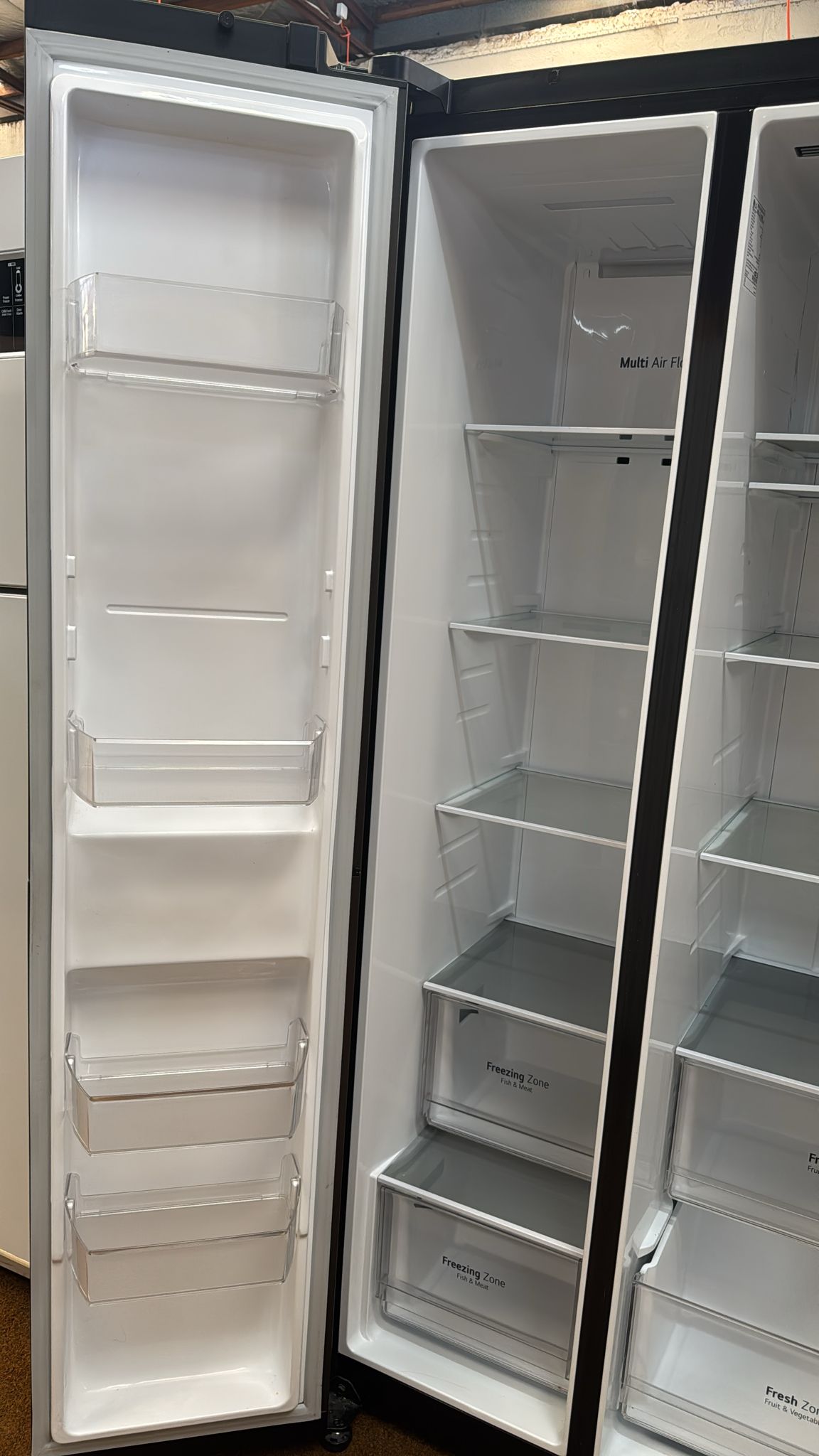LG Side by Side Fridge Freezer 655L GSB655MBL (32603)