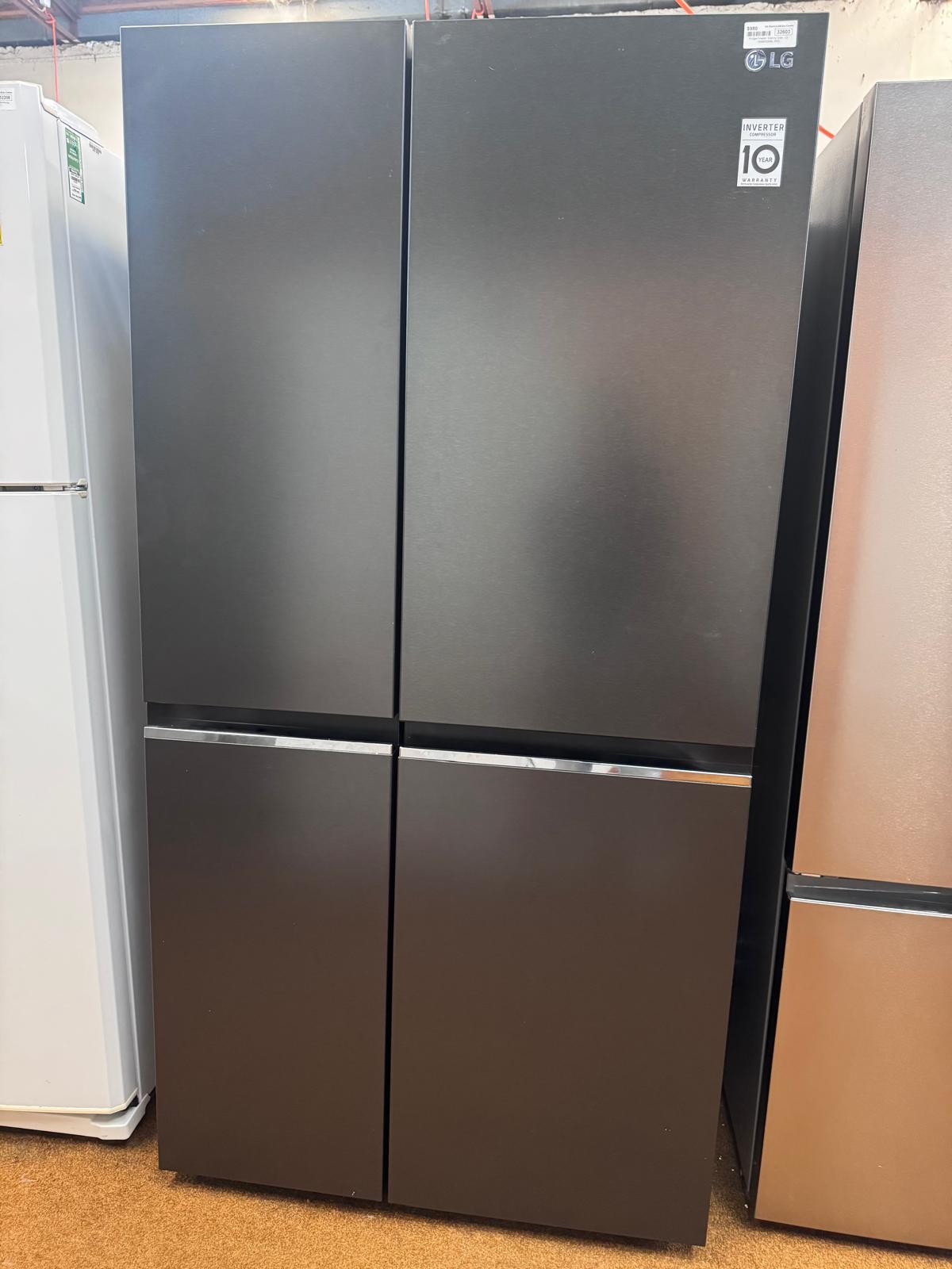 LG Side by Side Fridge Freezer 655L GSB655MBL (32603)