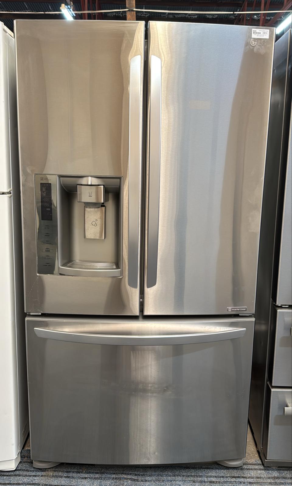 LG French Door Stainless Fridge Freezer 615L GRL218ASL (32674)