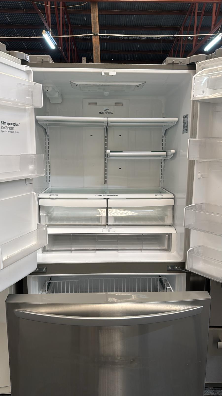 LG French Door Stainless Fridge Freezer 615L GRL218ASL (32674)