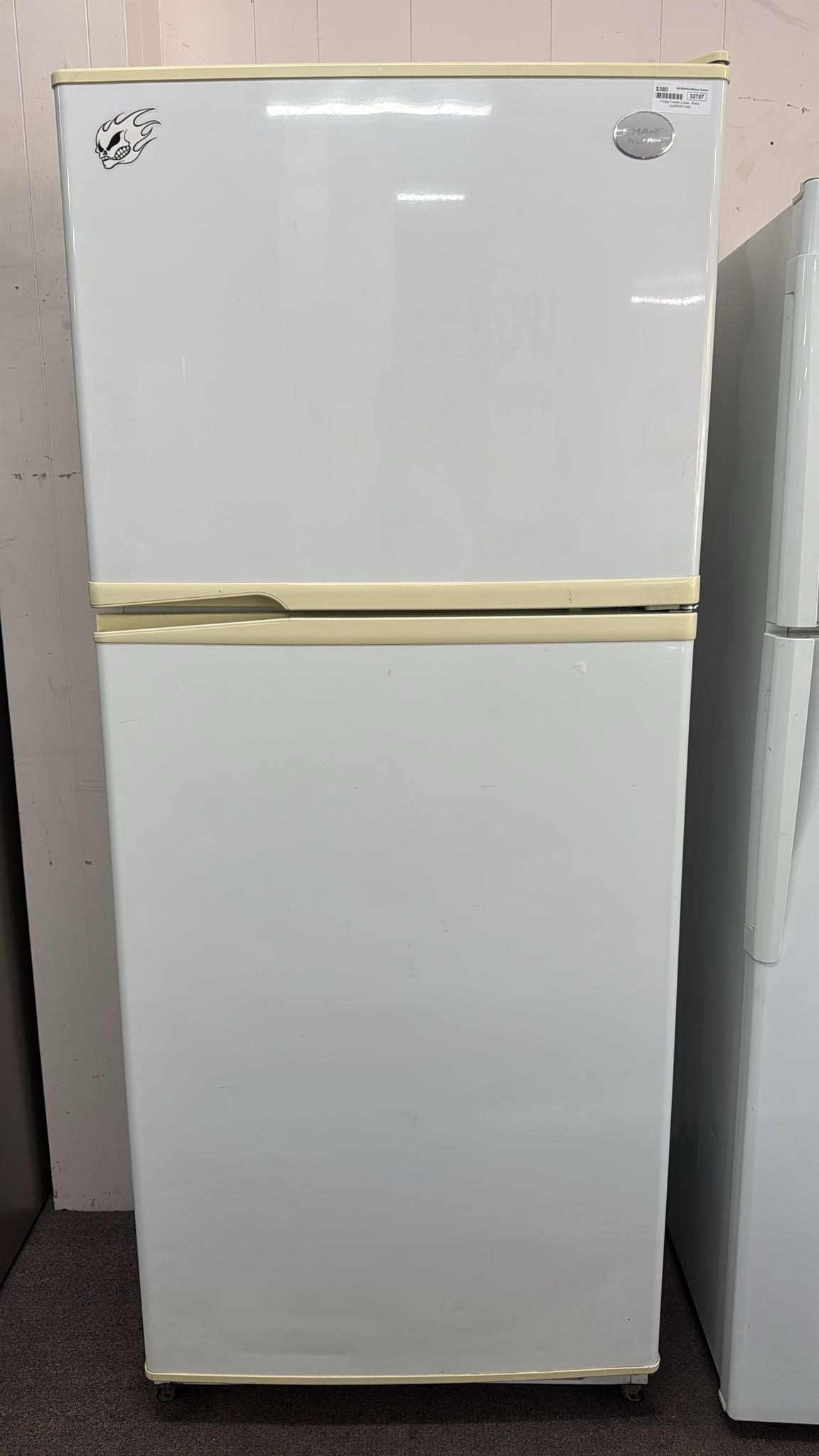 Sharp Top Mount Fridge Freezer 442L, SJ45EWH (32707)