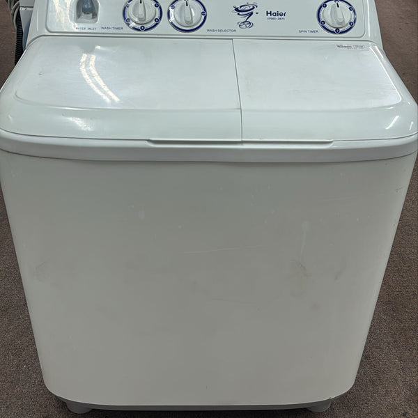 Haier Twin Tub Washing Machine 6kg, XPB60-287S (32797)