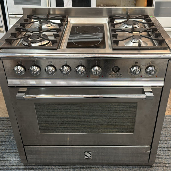 Steel Cucine 90cm Duel Fuel Stove, Fan Forced (32855)