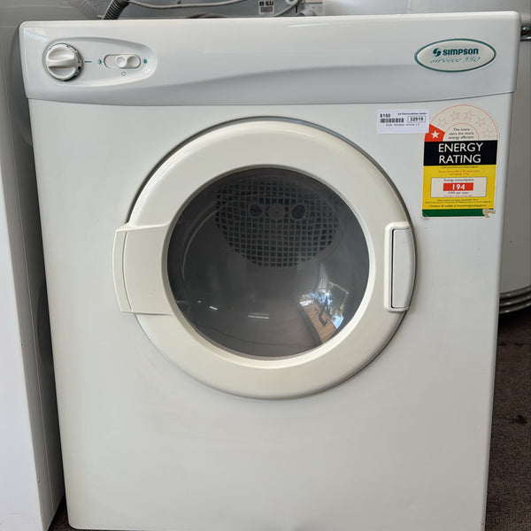 Simpson Sirocco Dryer 3.5kg (32919)