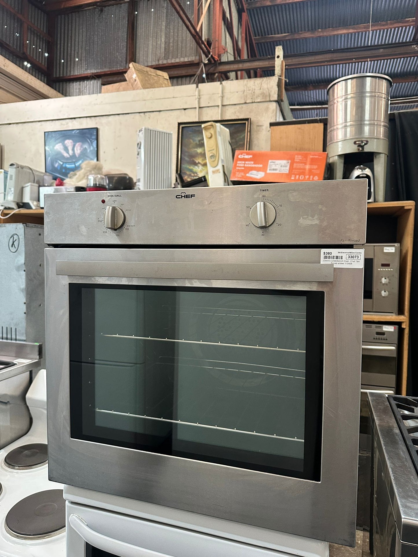 Chef Fan Forced Electric Underbench Oven 60cm (33073)