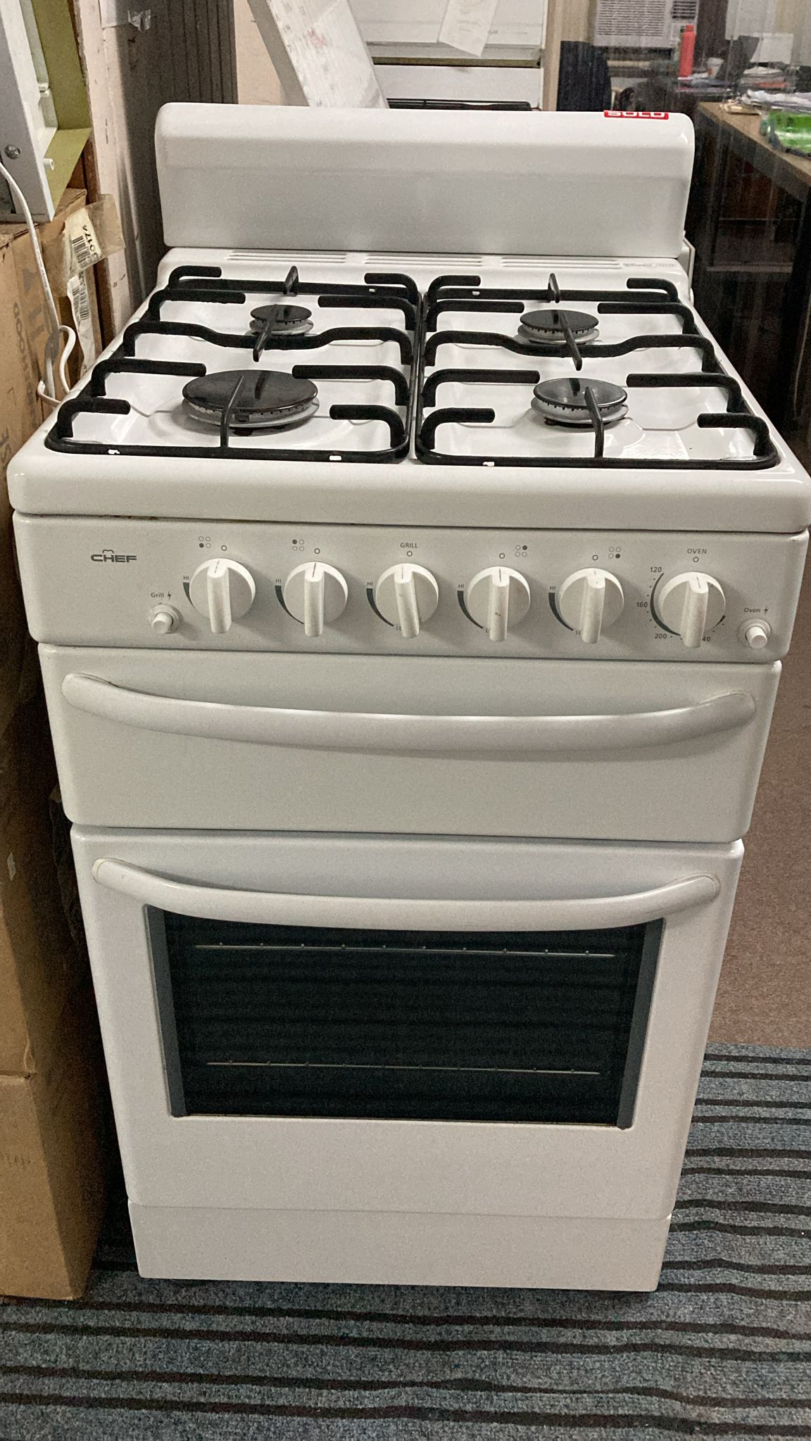 Chef 54cm Natural Gas Stove (33115)