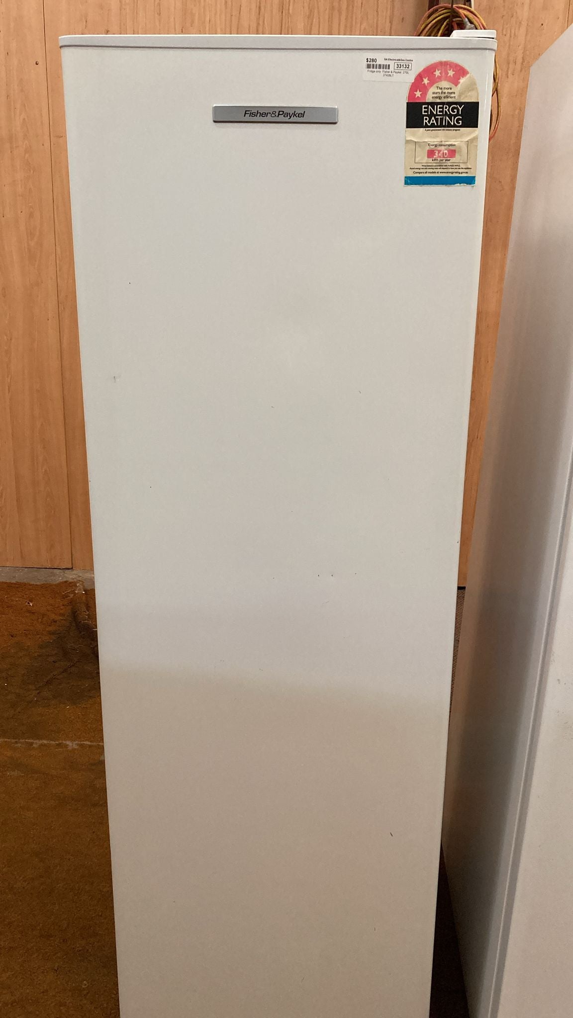 Fisher & Paykel Freestanding Fridge Only, C270R (33132)