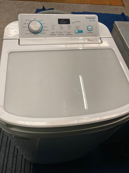 Simpson Top Loader Washing Machine 6kg, SWT6055MWA (33129)