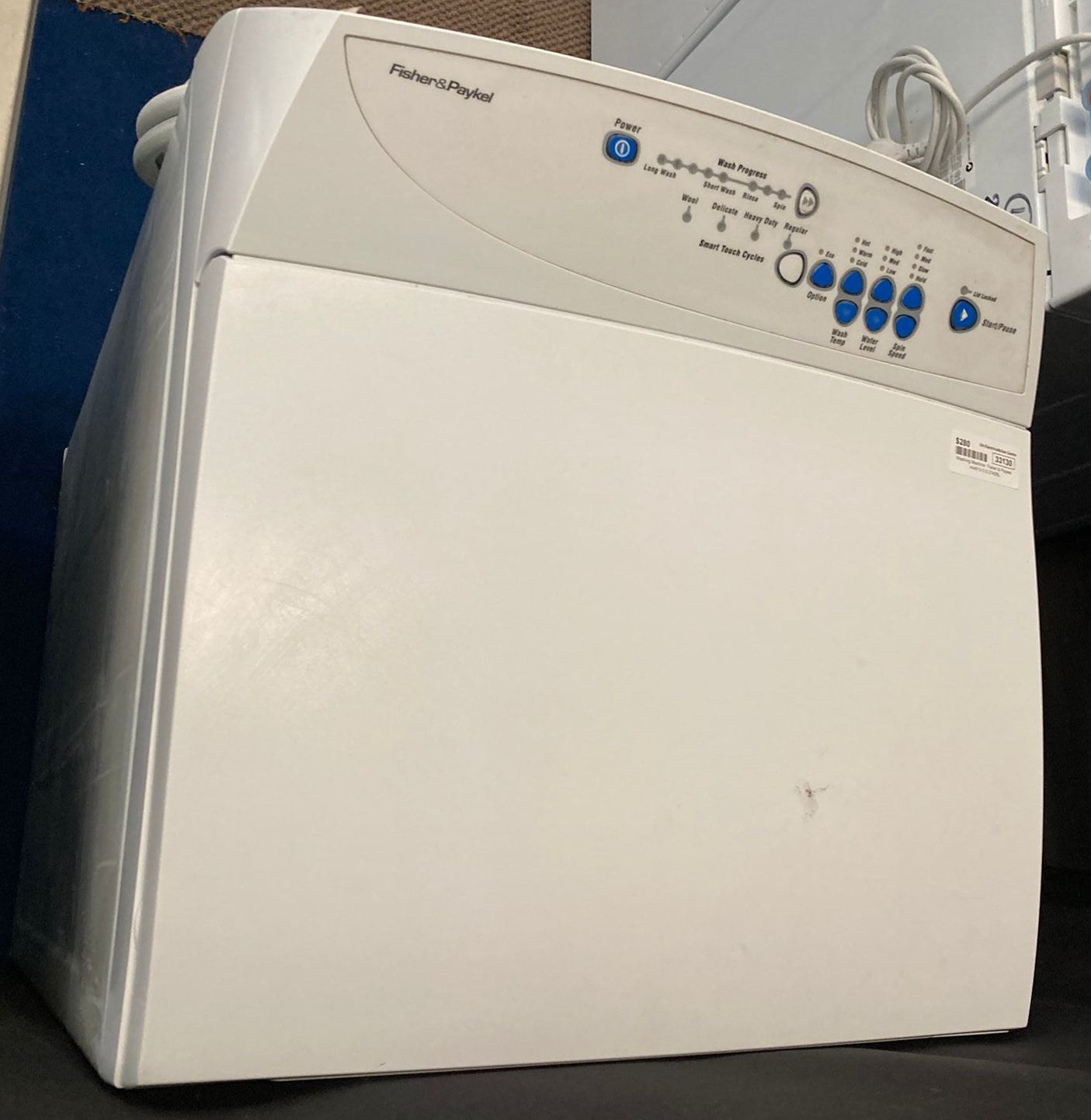 Fisher & Paykel Top Loader Washing Machine 5.5kg MW512 (33130)