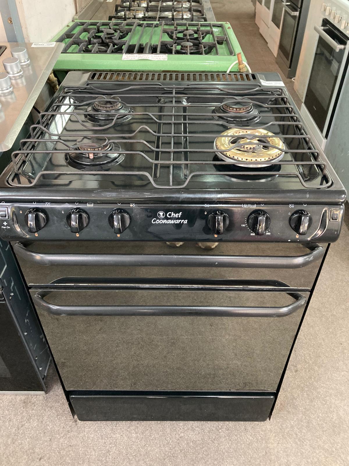 Chef Coonawarra 60cm Fan Forced Natural Gas Stove (33151)