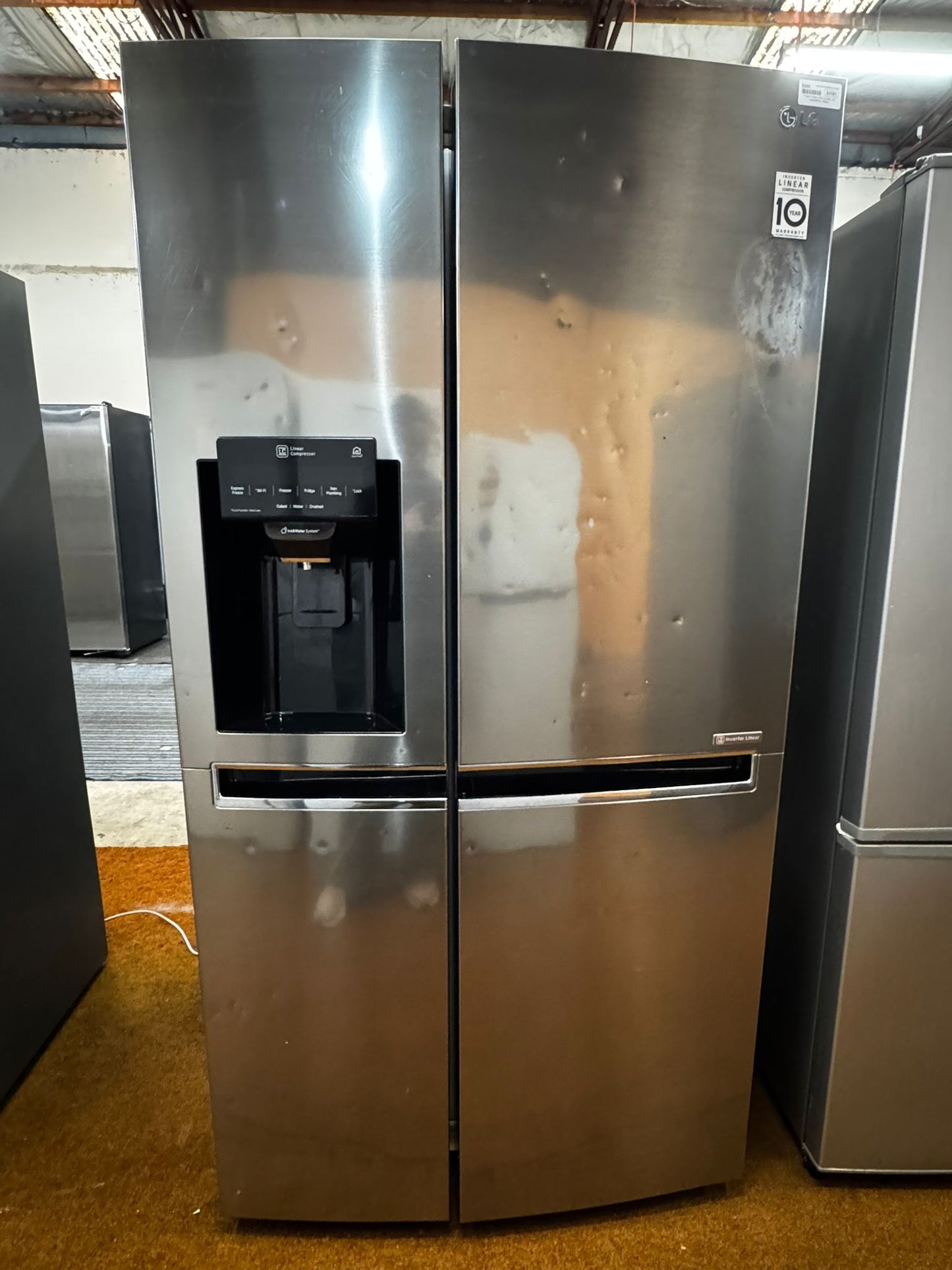 LG Side by Side Fridge Freezer 668L GSL668PNL (33161)