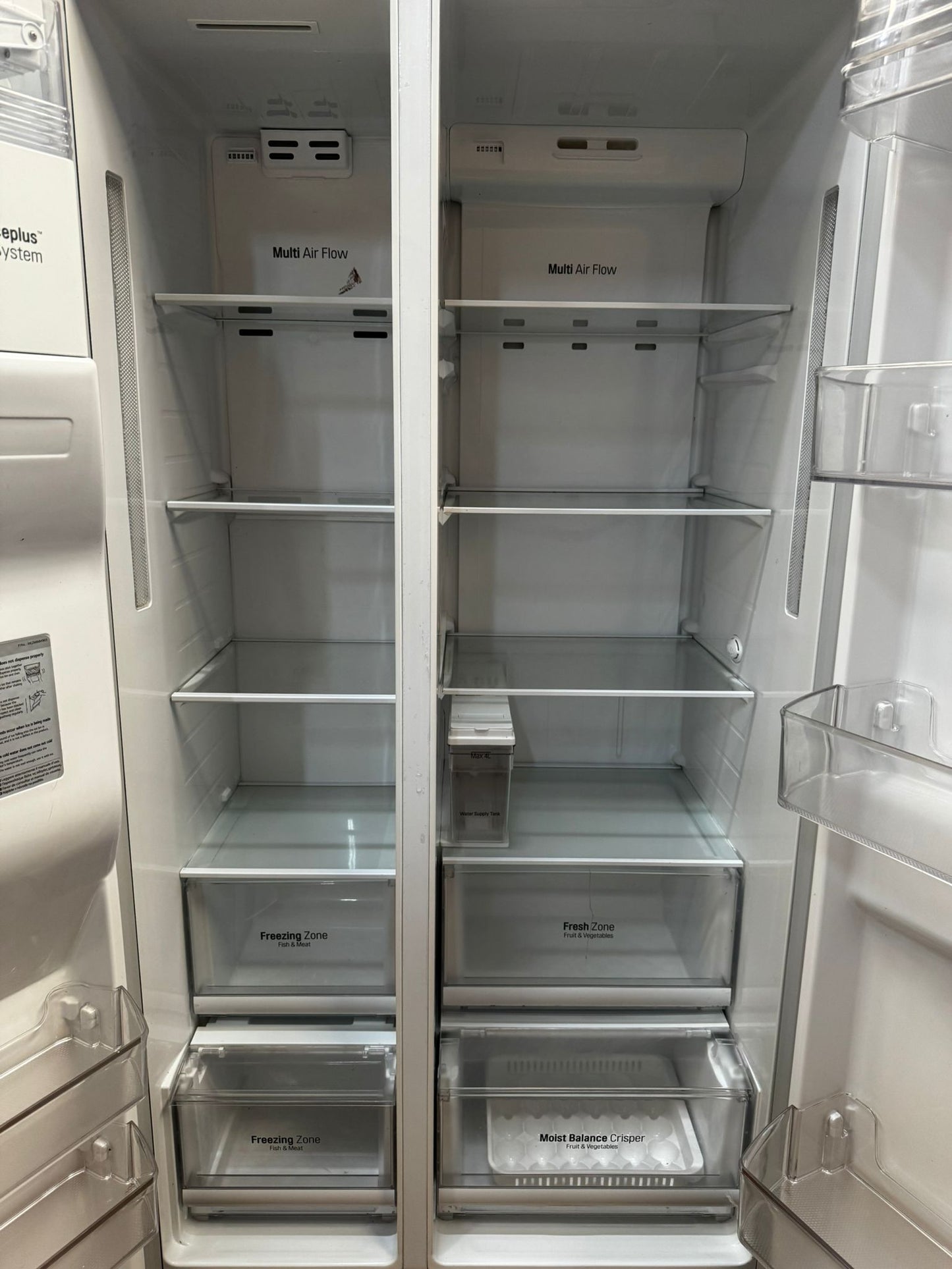 LG Side by Side Fridge Freezer 668L GSL668PNL (33161)