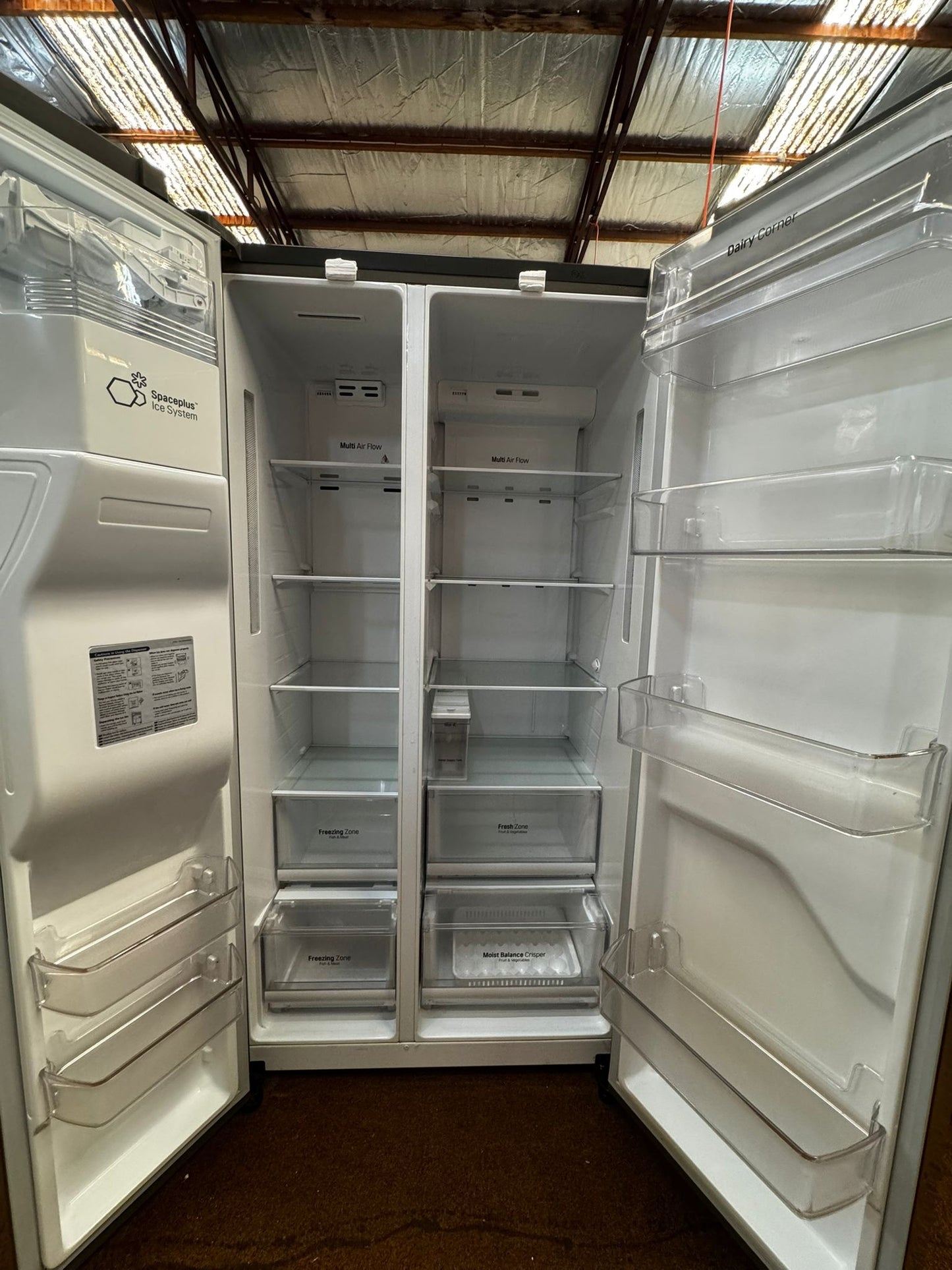 LG Side by Side Fridge Freezer 668L GSL668PNL (33161)