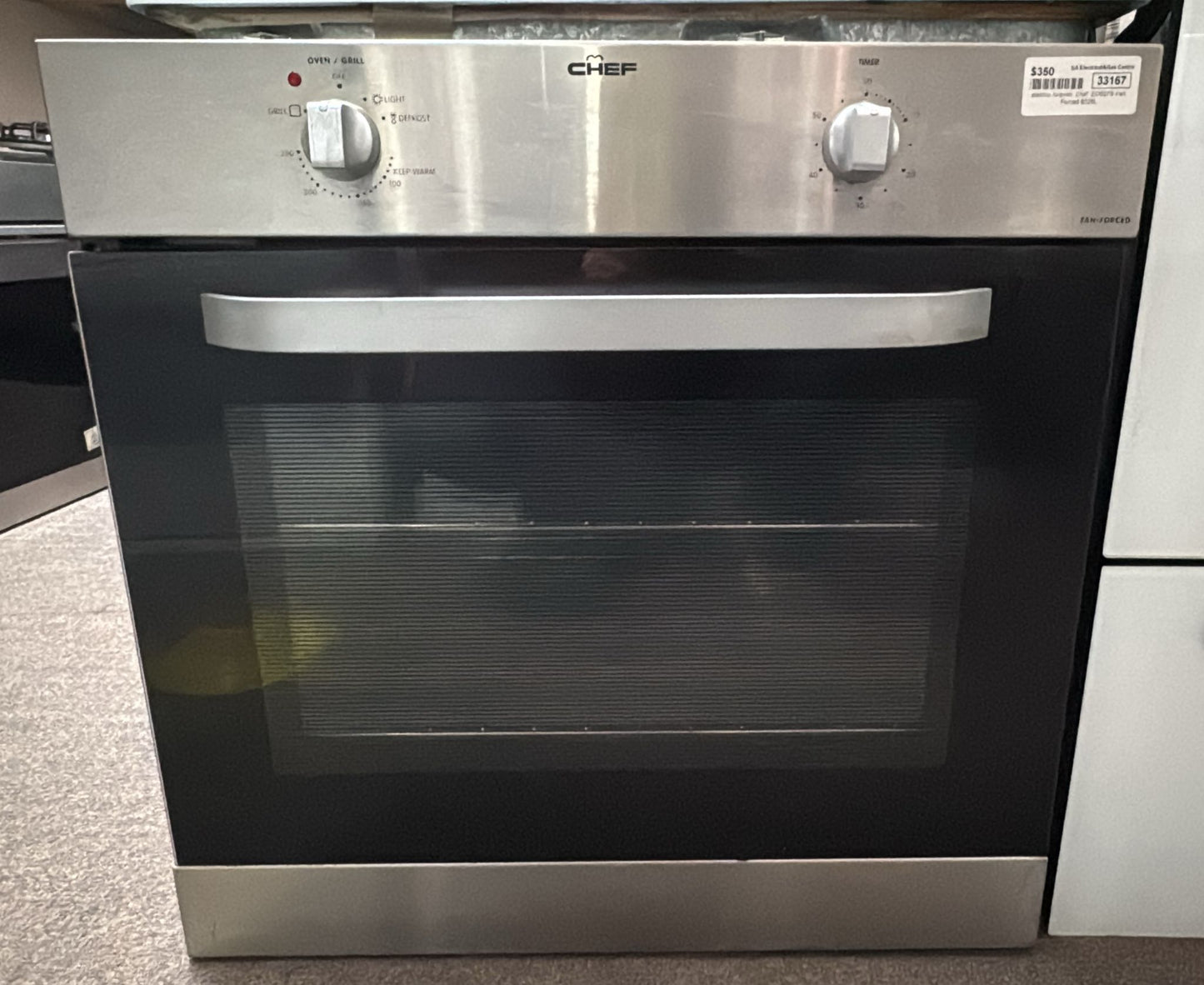 Chef Fan Forced Electric Underbench Oven 60cm (33167)