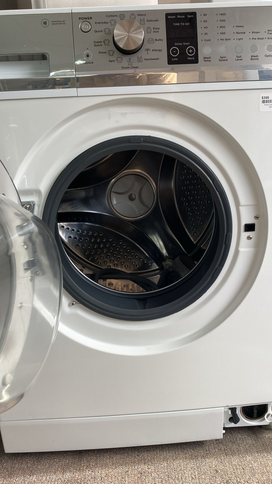 Fisher & Paykel Front Loader Washing Machine 7.5kg WH7560U2 (33172)