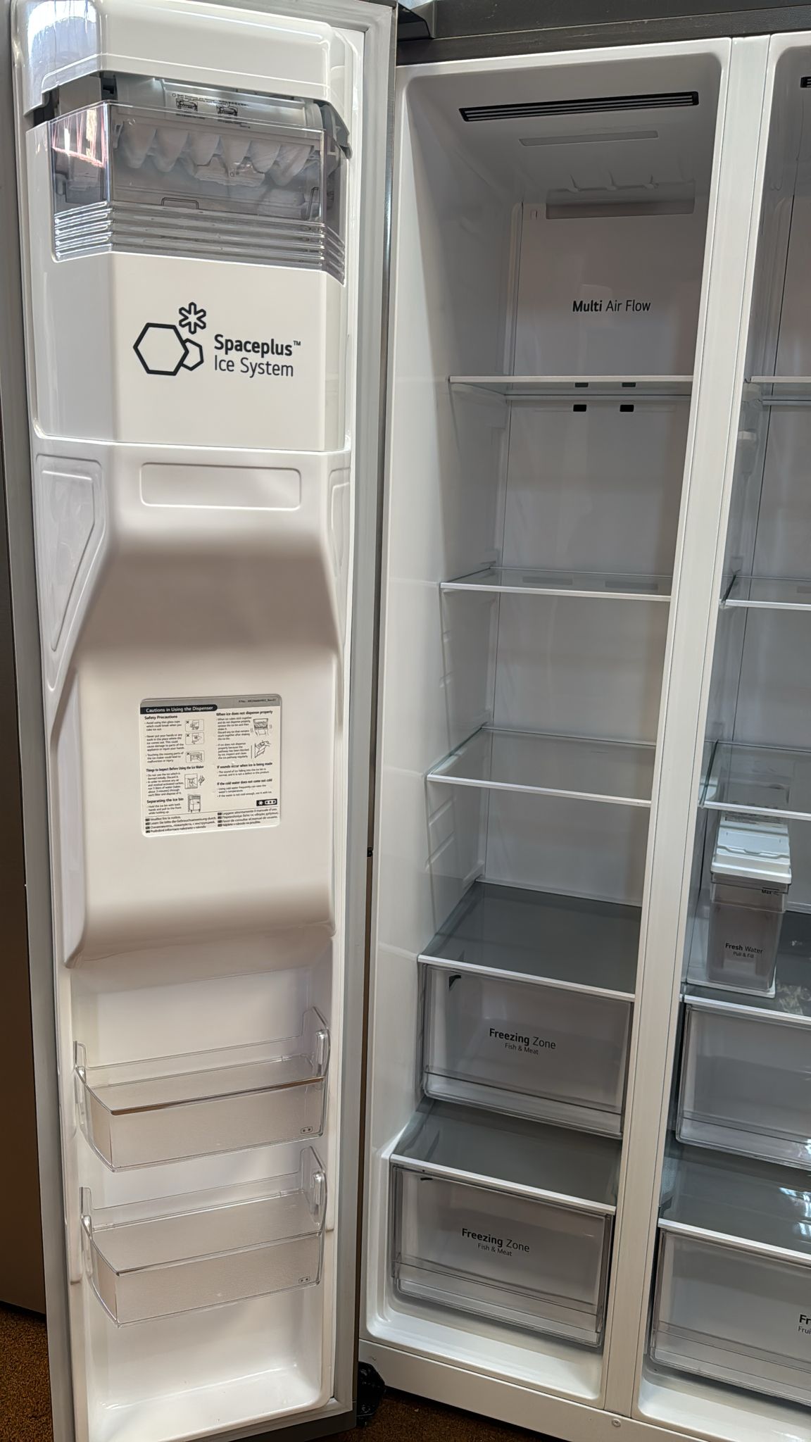 LG Side by Side Fridge Freezer 635L GSN635PL (33178)