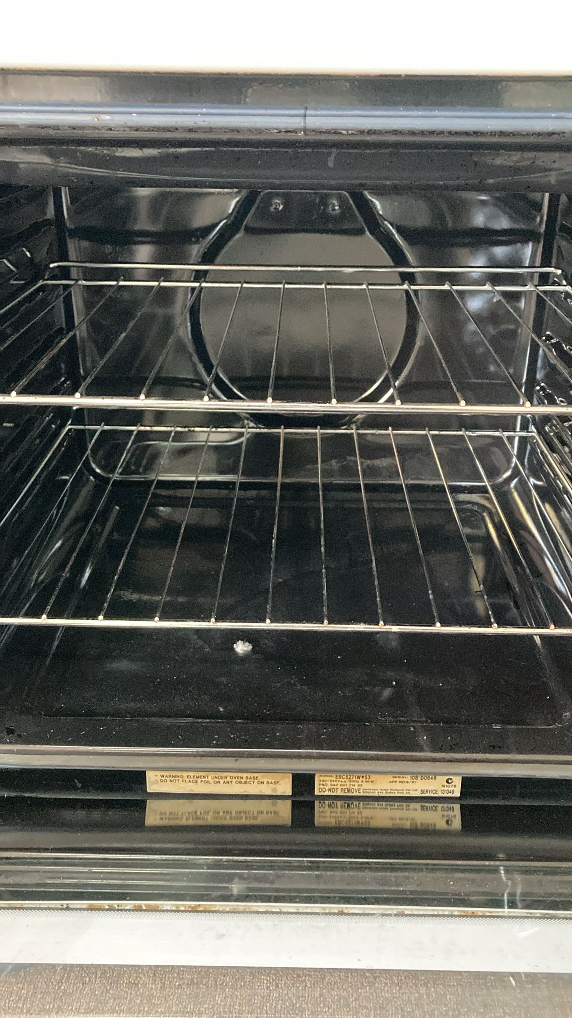 Chef 527 Freestanding Electric Stove 54cm (33190)