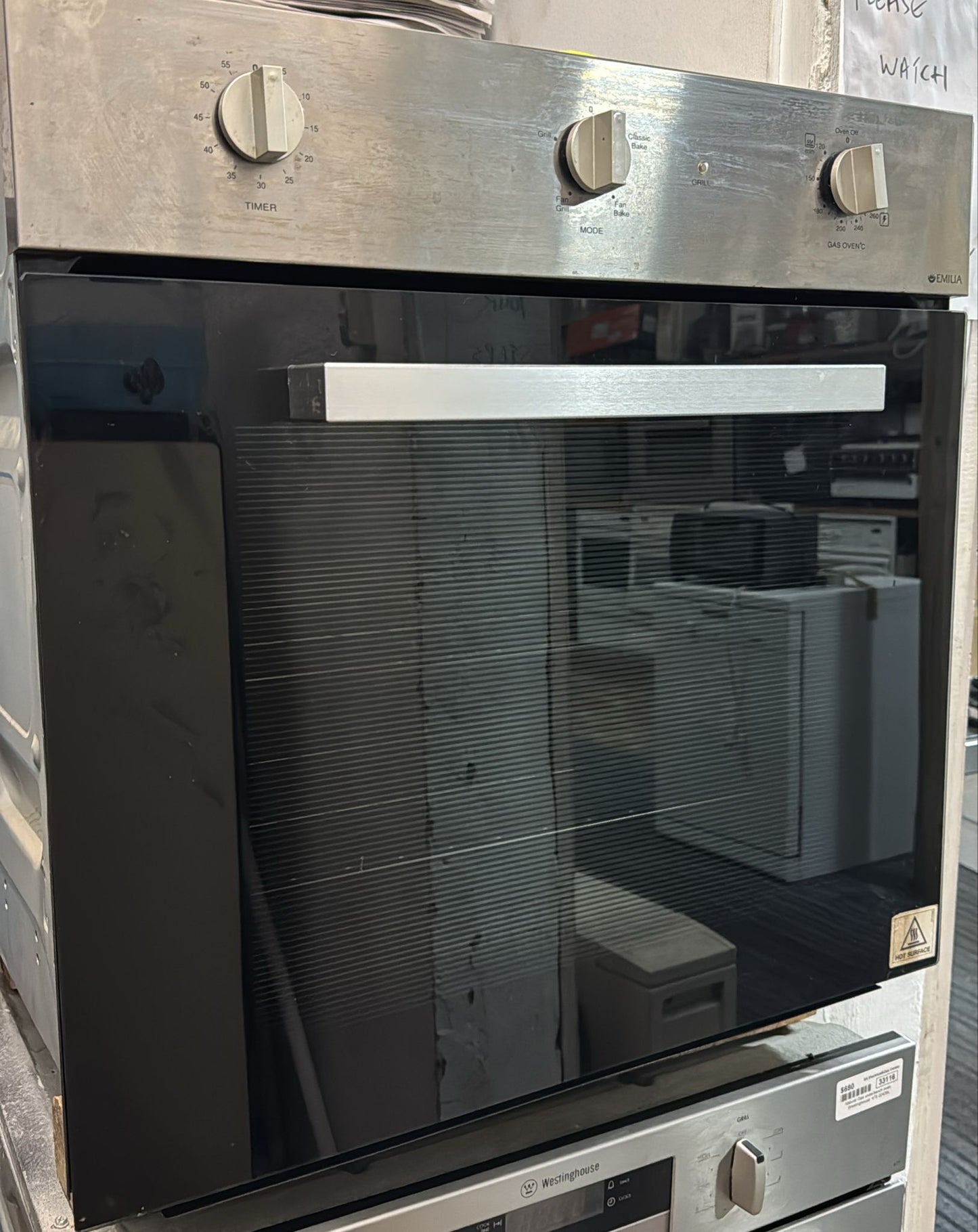 Emilia Natural Gas Under bench Oven, EMF6IMVI (33200)