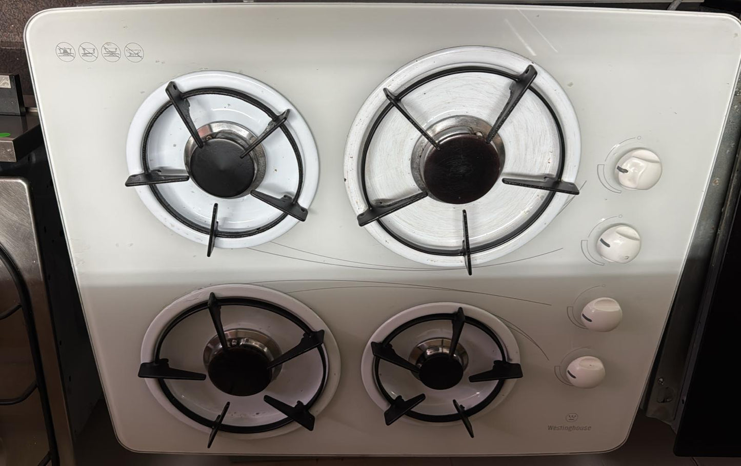 Westinghouse Natural Gas Cooktop 4 Burners (33203)
