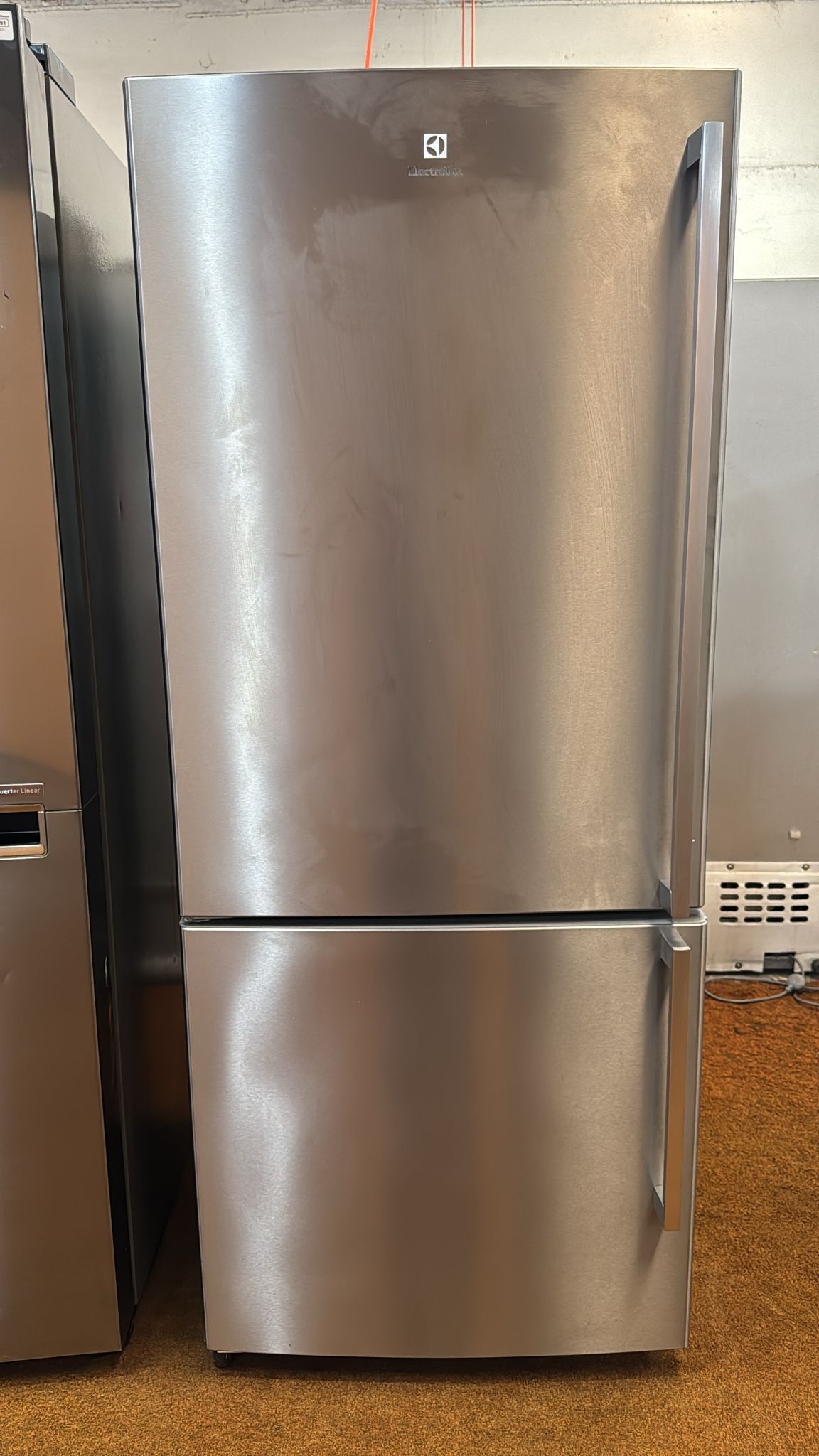 Electrolux 430L Bottom Mount Fridge Freezer, EBM4300SDL (33207)