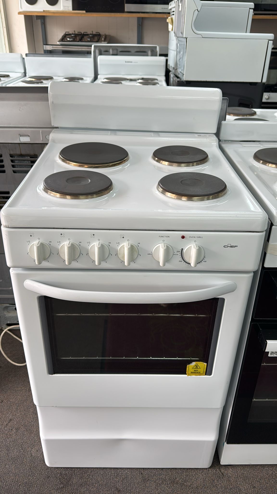 Chef Freestanding Electric Stove 54cm (33219)
