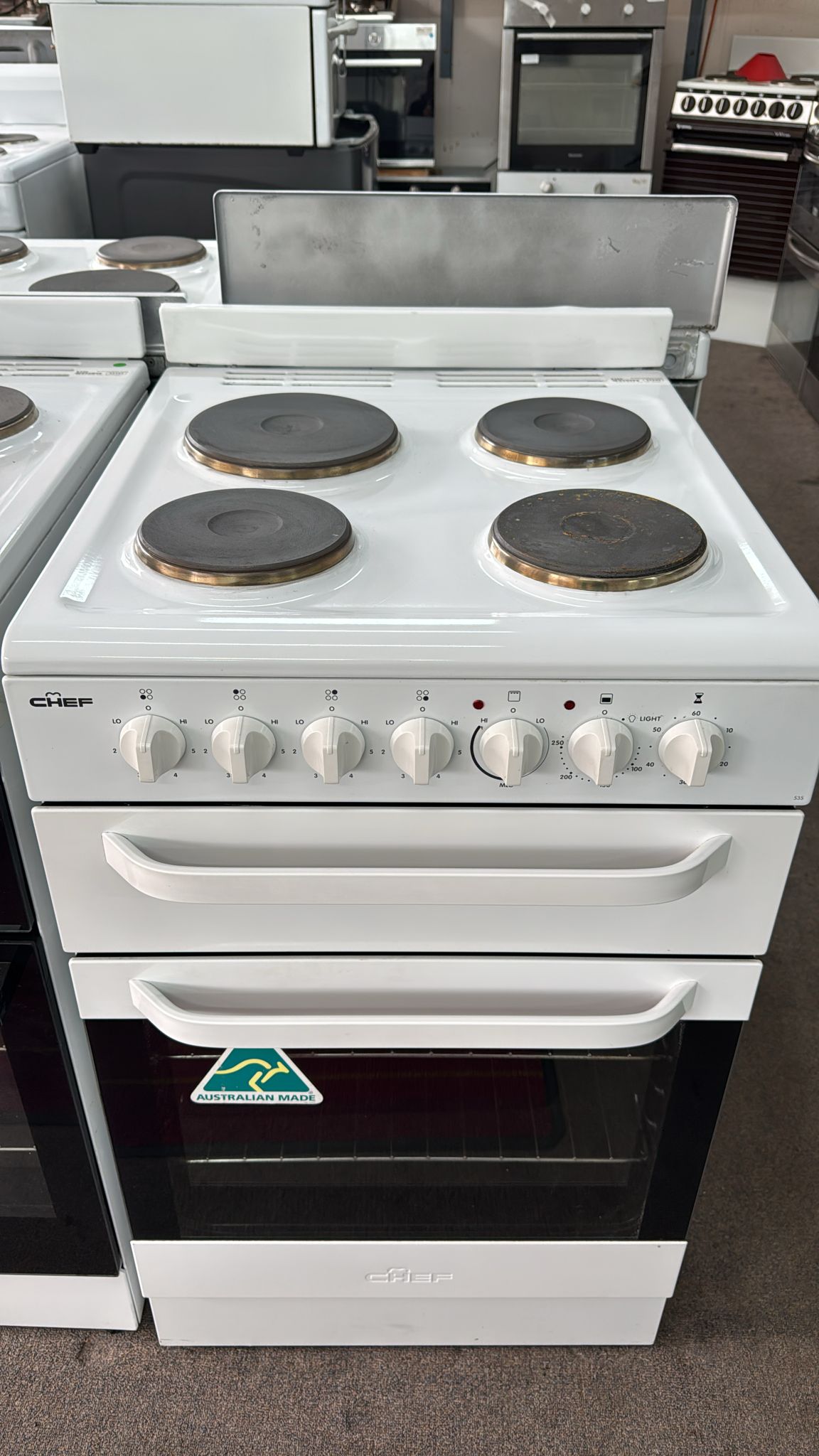 Chef 535 Freestanding Electric Stove 54cm (33220)