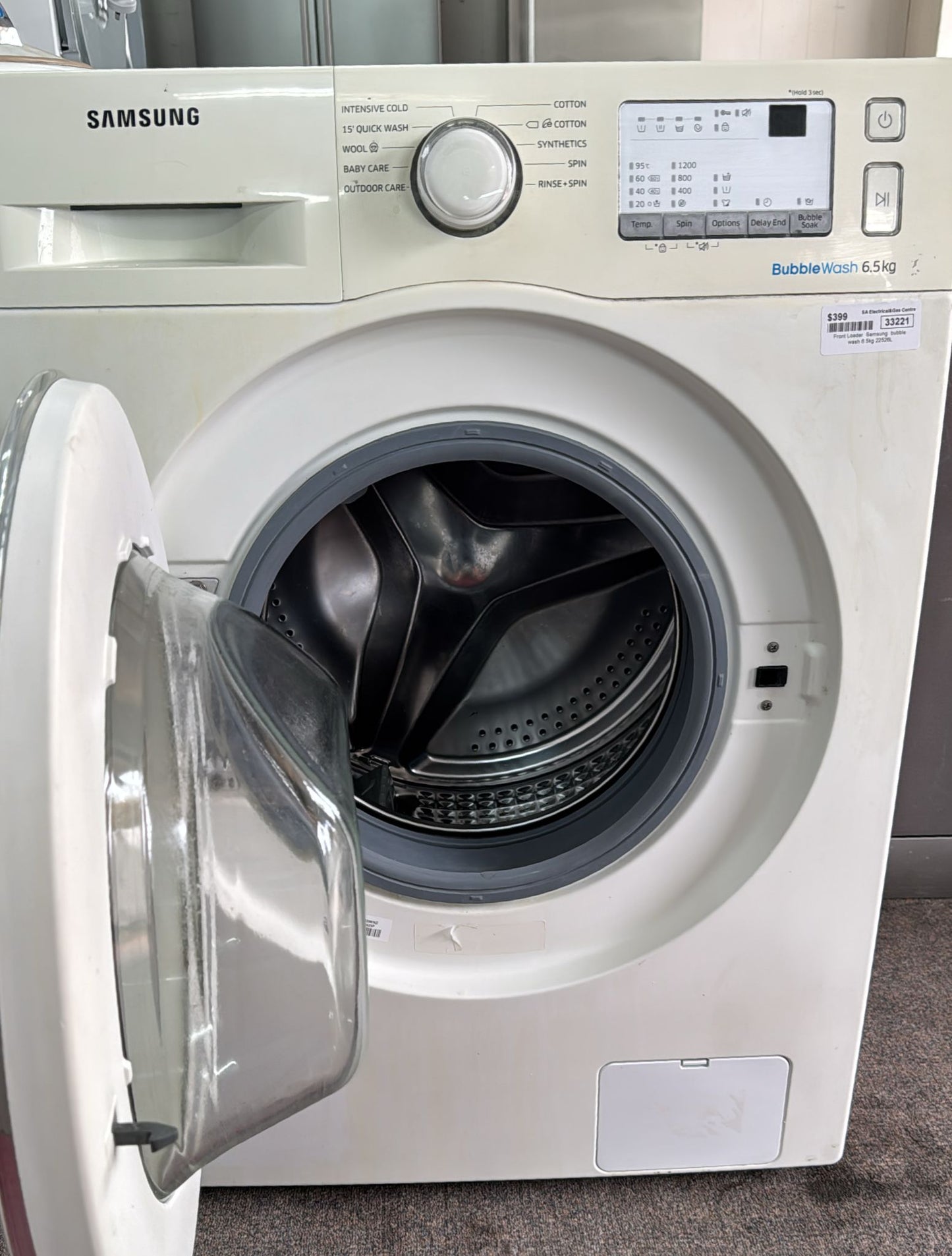 Samsung Front Loader Washing Machine 6.5kg Bubblewash (33221)