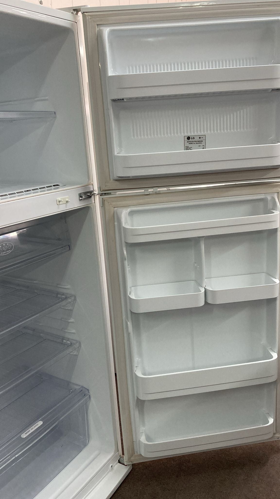 LG Top Mount Fridge Freezer 432L, GR431SCA (33234)