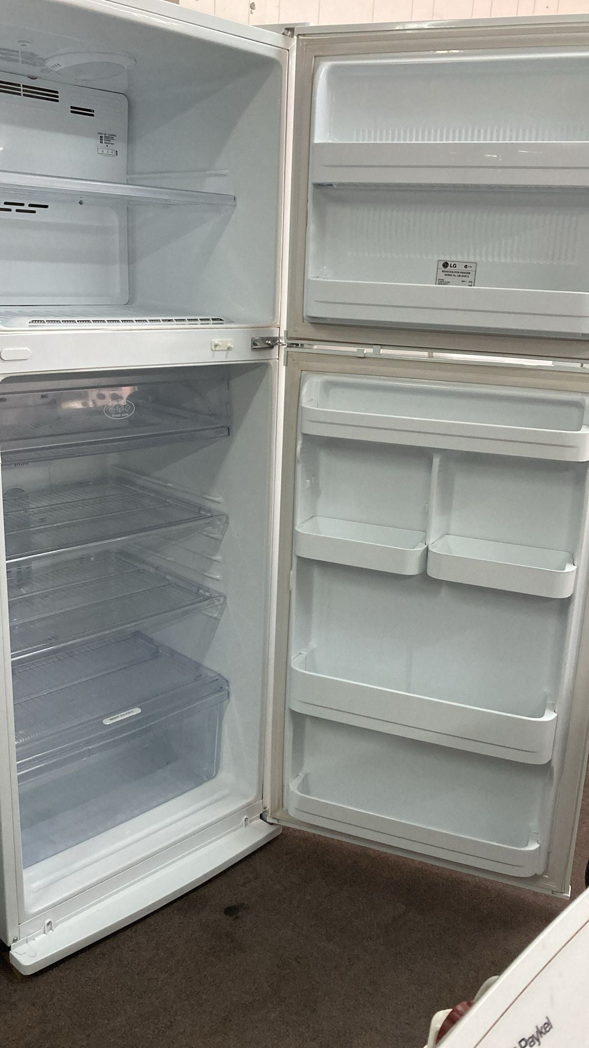 LG Top Mount Fridge Freezer 432L, GR431SCA (33234)