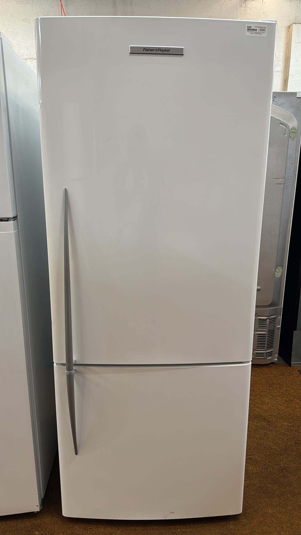 Fisher & Paykel Bottom Mount Fridge Freezer 442L, E442B (33248)