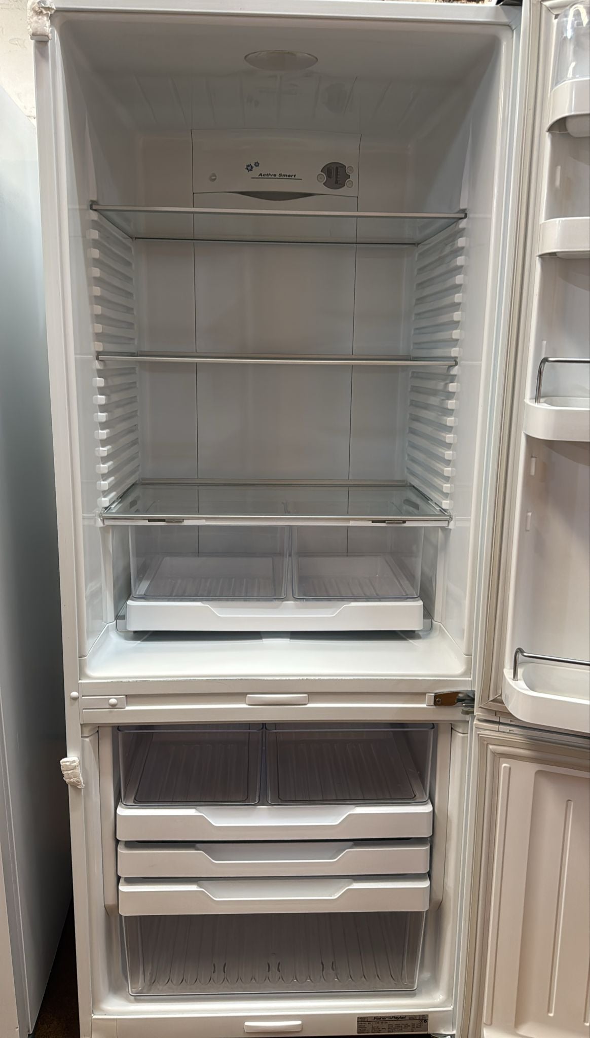 Fisher & Paykel Bottom Mount Fridge Freezer 442L, E442B (33248)
